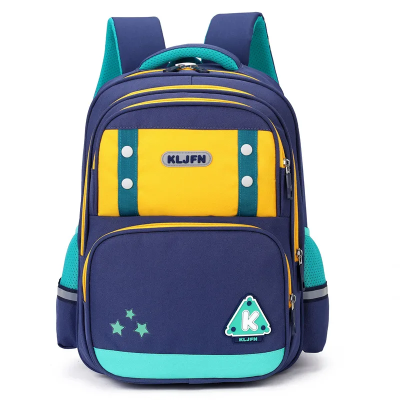 New Boys Girls School Bags Grade 1-5 Primary Student Shoulder Orthopedic Backpack Large Capacity Water Proof Light Mochilas