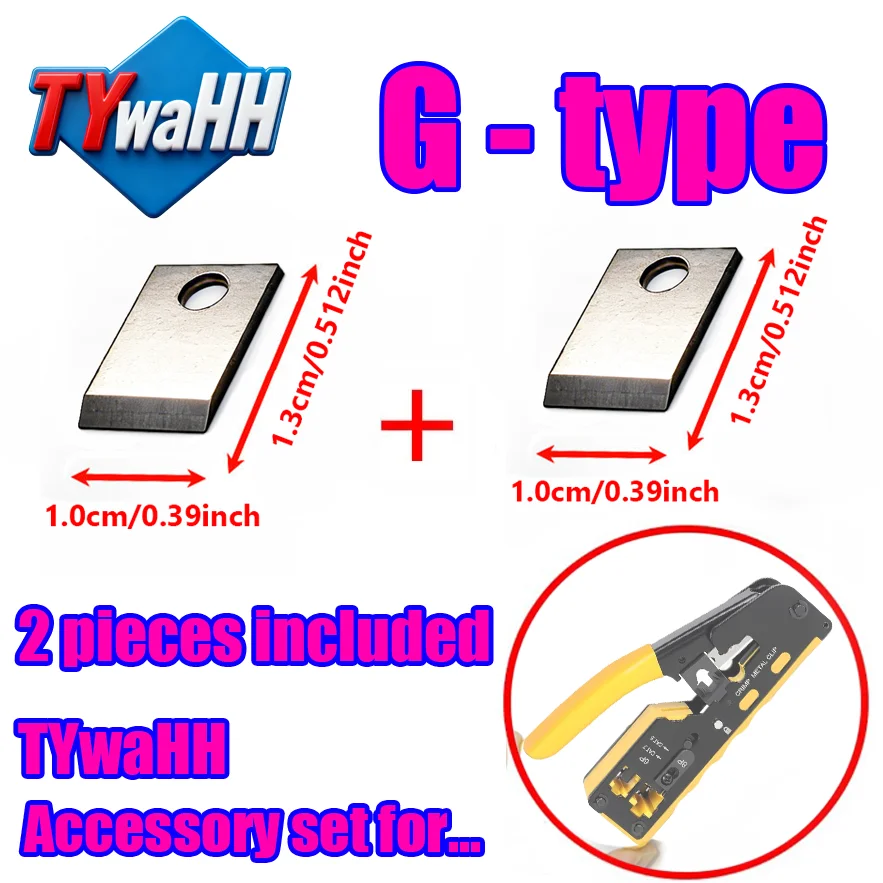 Picture 7: Replacement Components for RJ11 RJ45 Crimper, DIY Maintenance Parts for Network Cable Pliers HY1601