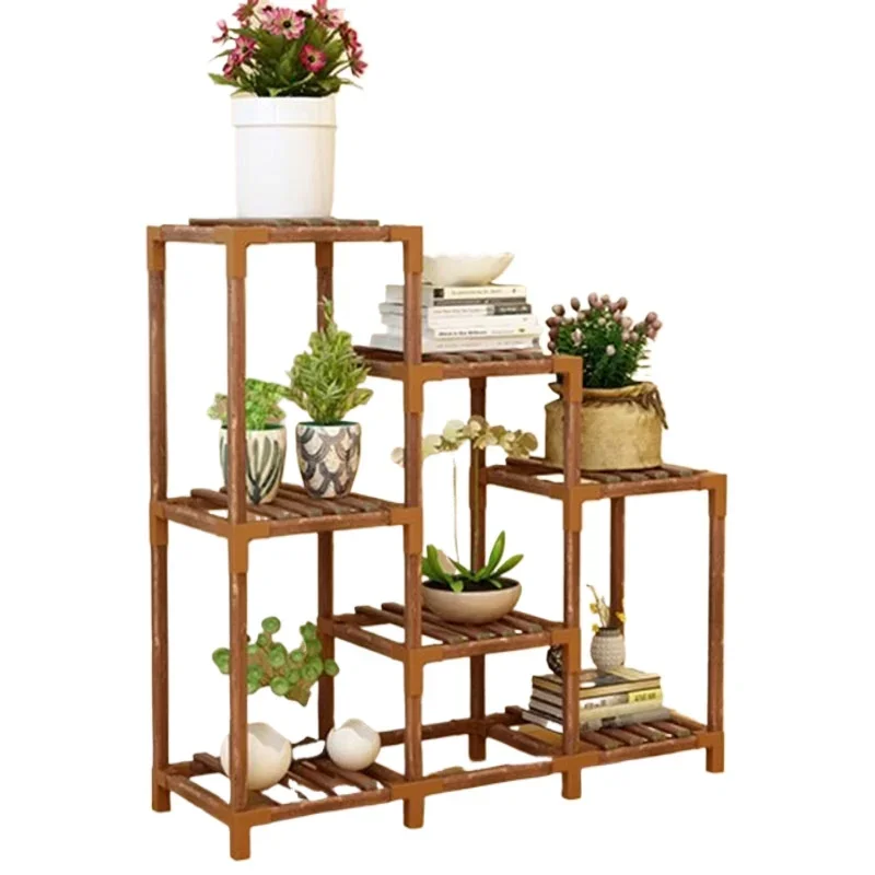 Flowerpot Display Garden Plant Shelf Balcony Indoor Support Storage Plant Shelf Outdoor Estante Para Plantas Home Furniture