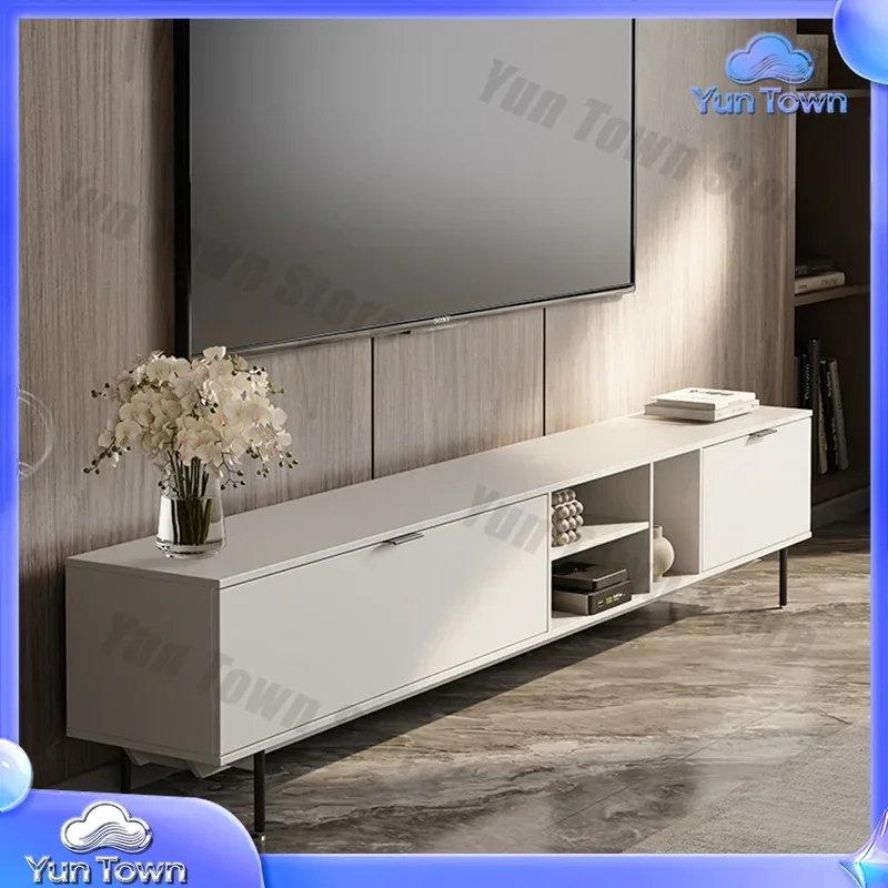 Salon Wall Tv Stands White Cabinets Modern Console Tv Table Small Universal Office Organizer Suporte Para Tv Replica