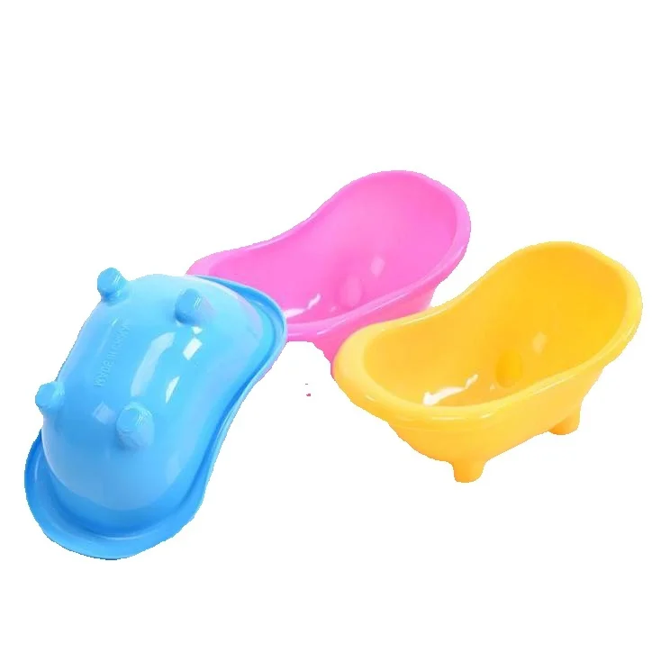 100pcs Hamster Bath Tub Multifunctional Hamster Toilet Shower Room Mini Bath Sand Bathtub Small Cleaning Tool Plastic Pets