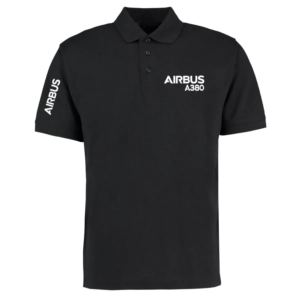 

New Aviation Aircraft Casual Airbus A380 Cotton Polo Shirts Tops Tees Flight Pilots Short Sleeve Loose Men T-Shirts