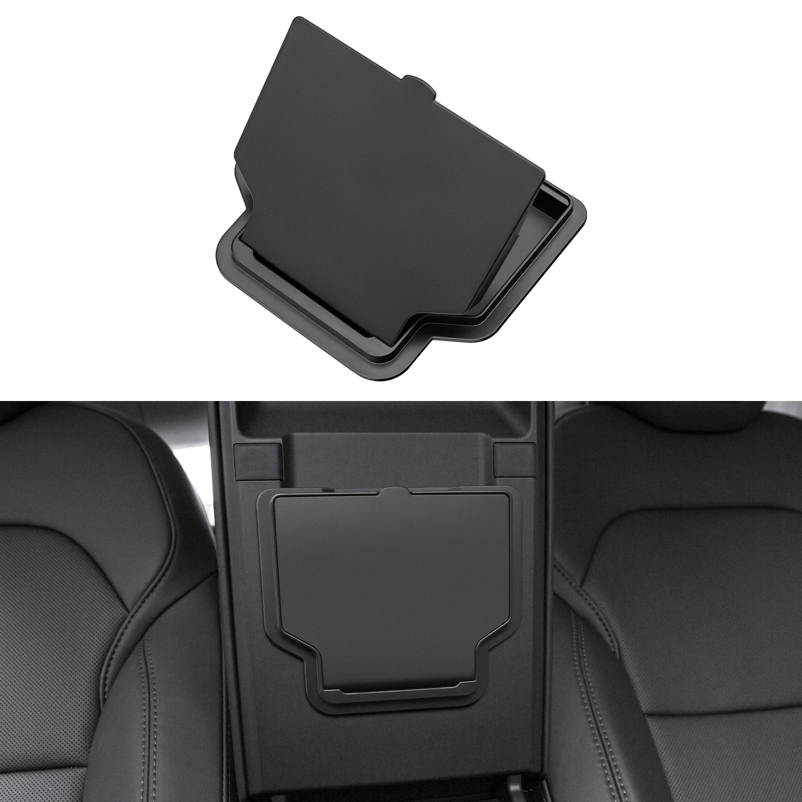 

Armrest Hidden Storage Box for 2024-2025 Model 3 Highland and 2025-2026 New Model Y Juniper Accessories