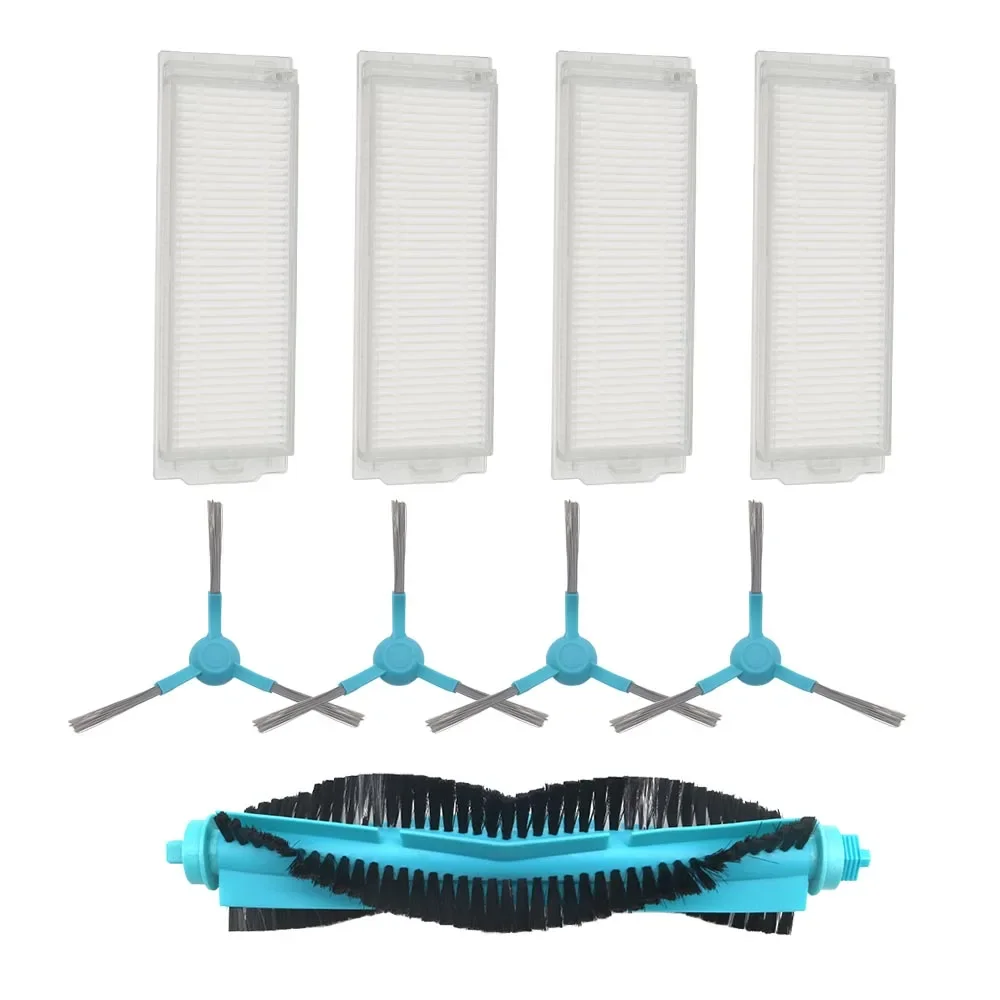 Cecotec Conga 3290 3490 3690 진공 청소기용 HEPA 필터 롤러 브러시 걸레 패드 천, 예비 부품 사이드 브러시 교체 키트