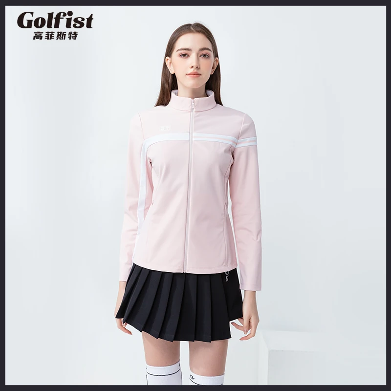 High Quality Golf Jacket for Women Windproof Slim Fit Windbreak Oversized Fashion Golf Clothes