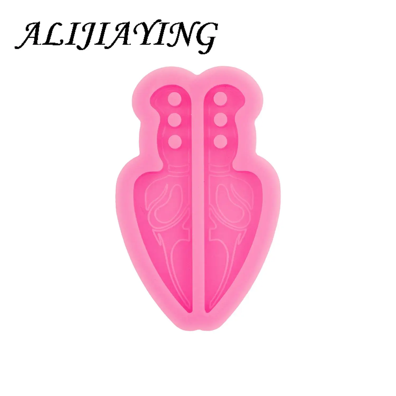 Glossy Knife Crafting Silicone Resin Earrings Mold Epoxy Art Diy, Chocolate Cake Molds DY1558