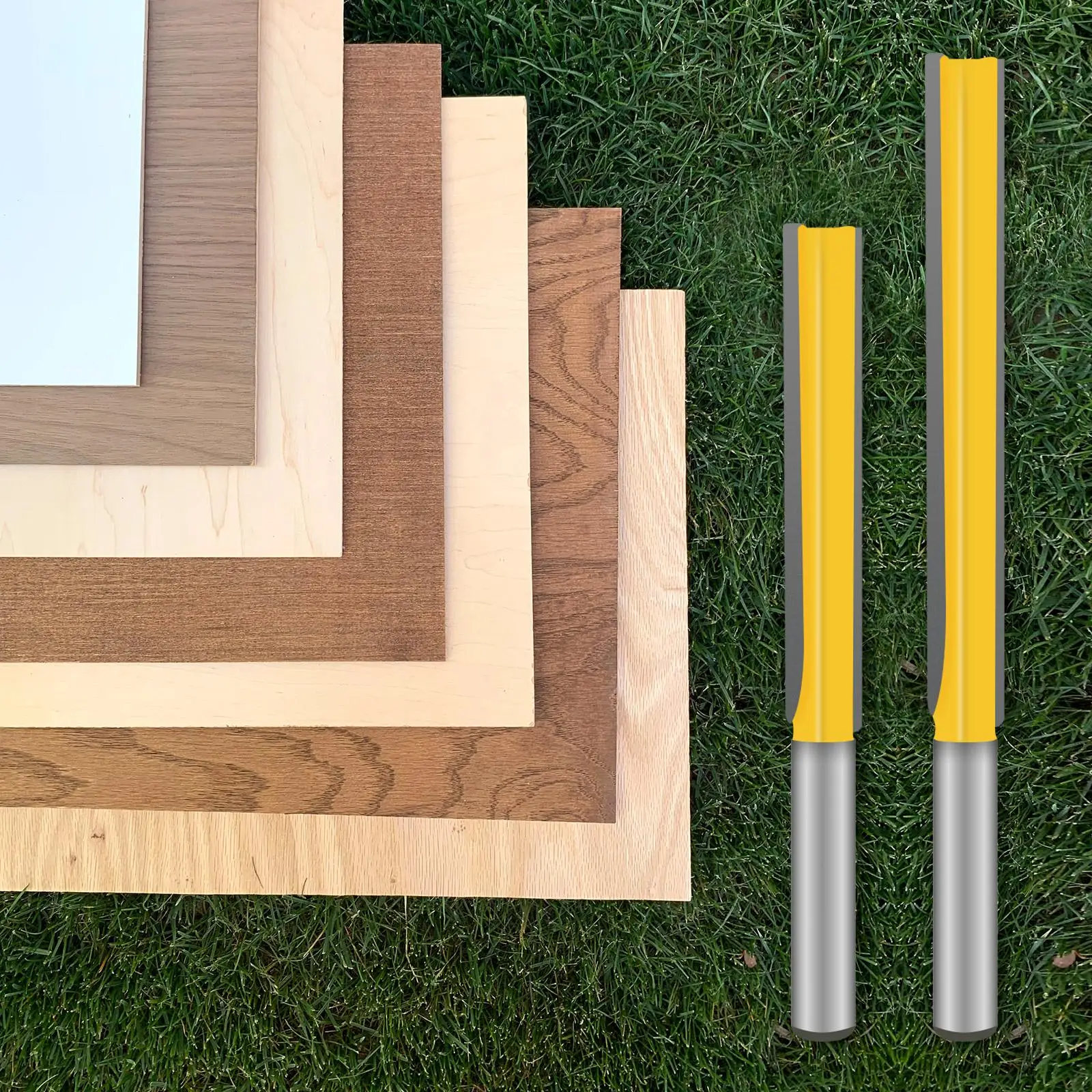 

Фреза прямая удлиненная с твердосплавными напайками для обработки дерева, для ремонта кромок, для столярной мастерской