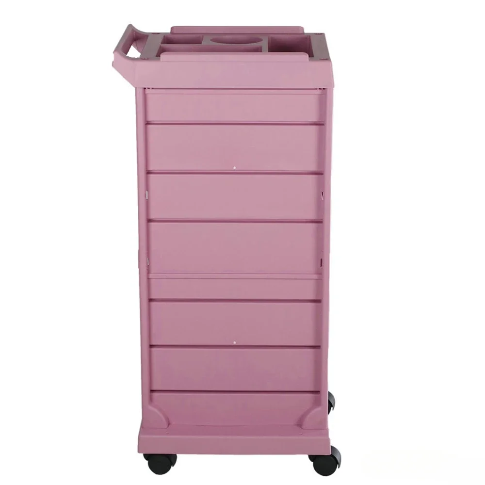 pink beauty salon trolley, salon furniture equipment trolley hairdresser pink