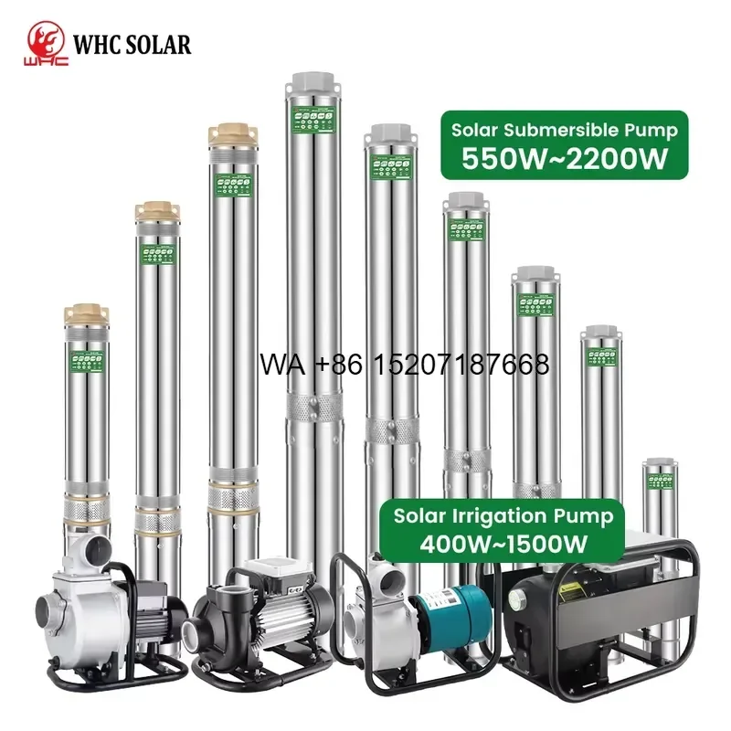 Wmwmnu for Solar Water Pump Factory Submersible Energy Power System AC DC for Agriculture Farm Irrigation Kit 2hp 3hp Home