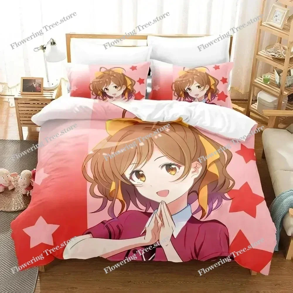3D Print Anime SELECTION PROJECT Bedding Set Duvet Cover Bed Set Quilt Cover Pillowcase Comforter king Queen Size Boys Adult029