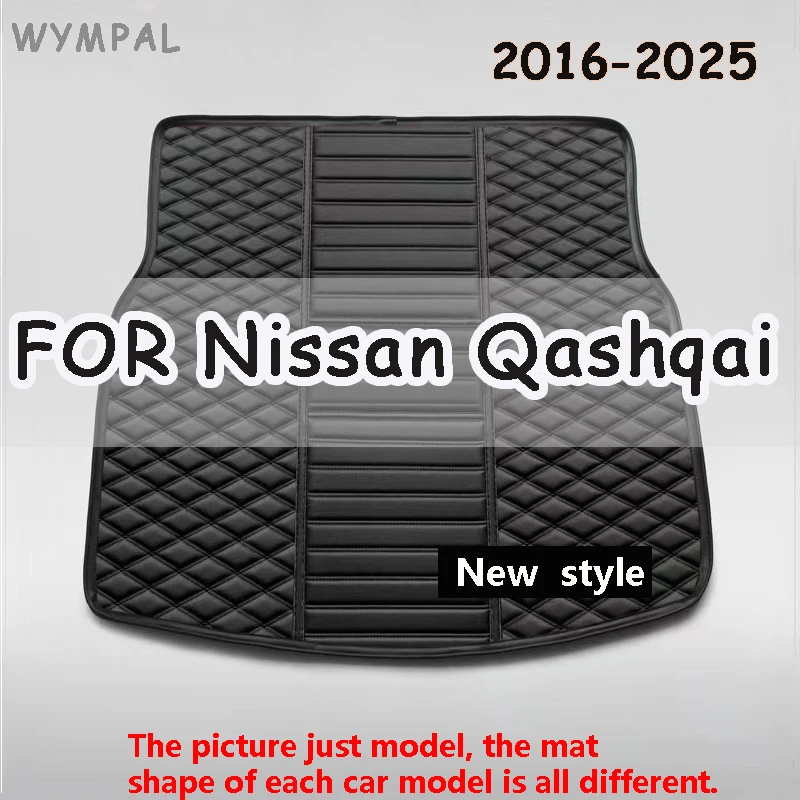 

Для Nissan Qashqai 2025 2024 2023 2022 2021 2020 2019 2018 2017 2016 коврик в багажник автомобиля автомобильные аксессуары авто украшение интерьера