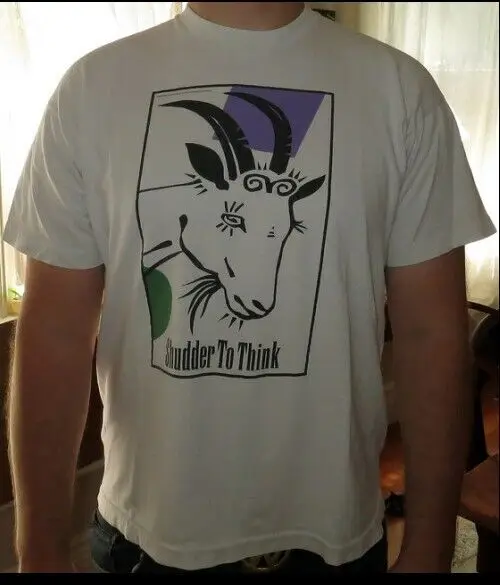 Shudder To Think T-shirt, Get Yer Goat, unisex rock band shirt TE2419