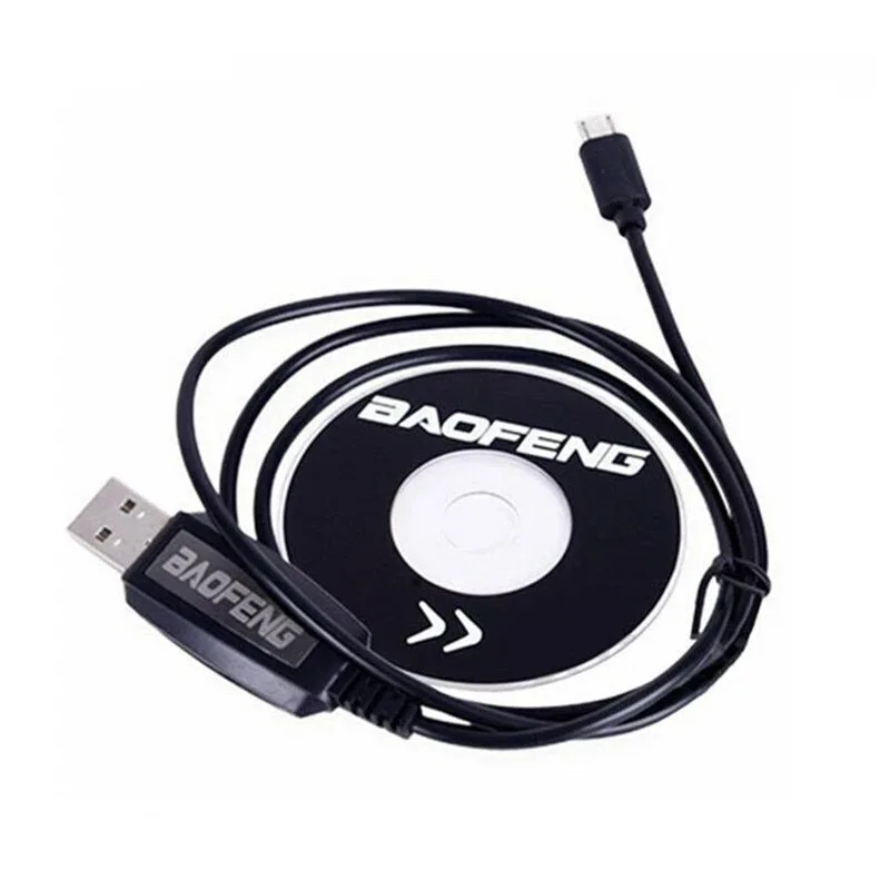 

Оригинальный USB-кабель для программирования BAOFENG, UHF 400-470 МГц с CD-драйвером
