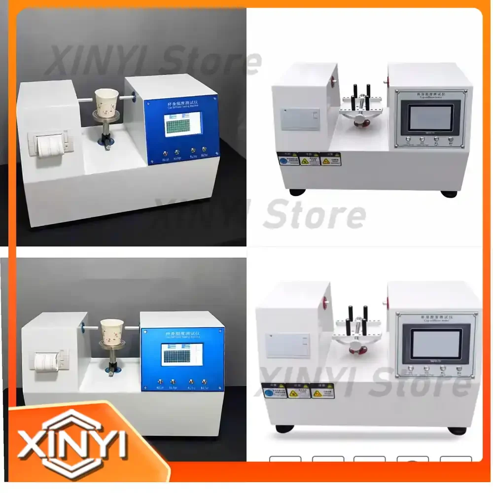 Automatic Body Stiffness Tester for Paper Cup Plastic and Rubber Testing Machine for Stiffness Measurement