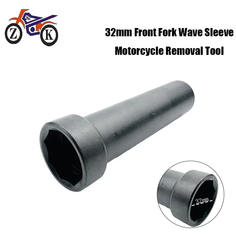 

1PCS 32mm Sleeve Disassembly Tool Front Fork Wave Plate Pressure Bearing Steering Column Removal Tool For Motorcycle Scooter