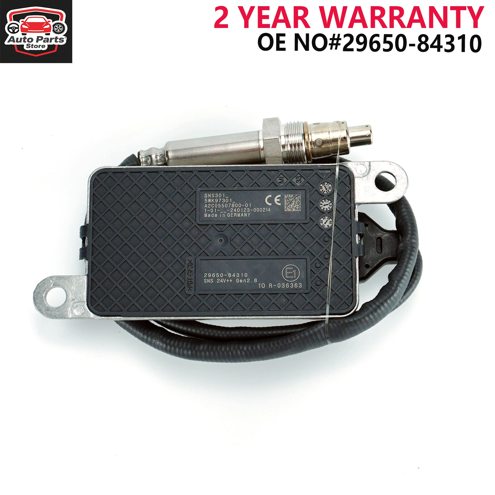 

2965084310 5WK9 7301 29650-84310 5WK97301 NEW Nitrogen Oxygen Sensor for Hyundai Truck