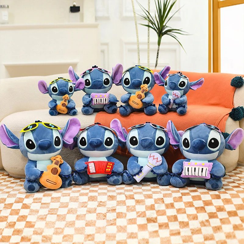 

Kawaii Disney Plush Toy Stitch Cute Cartoon Stuffed Doll for Kids Birthday Gift for Girls Soft and Cuddly Amigurumi Doll