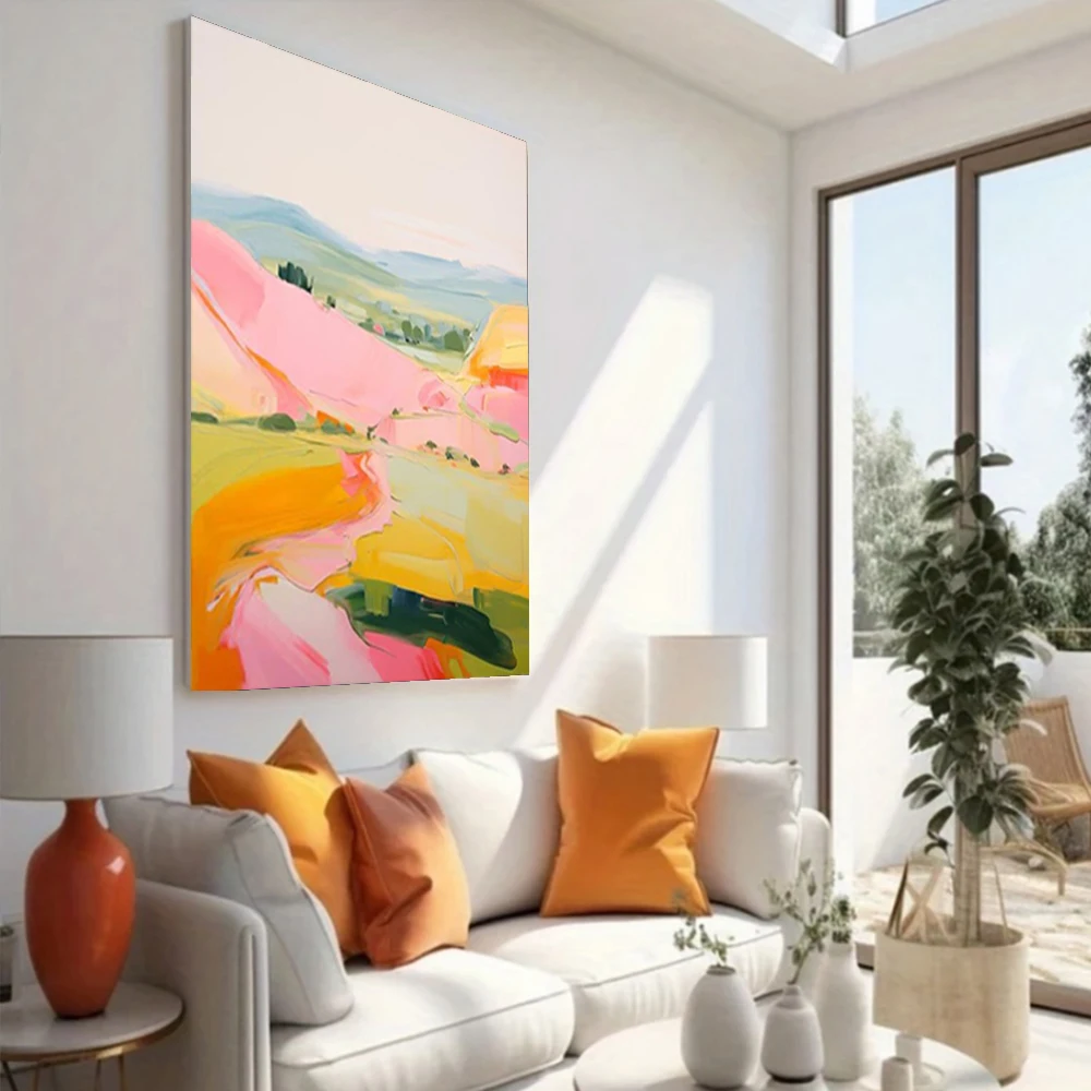 

100% Handmade Modern Abstract Oil Painting Picture Hand Painted Canvas Wall Art For Living Room Hotel Office Decor New Design