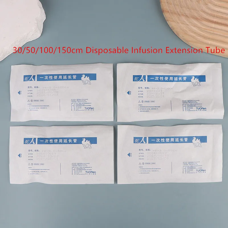 

1Pc Disposable Sterile IV Infusion Extension Line 30/50/100/150CM Infusion Extension Tube IV Infusion Extension Hose For Syringe