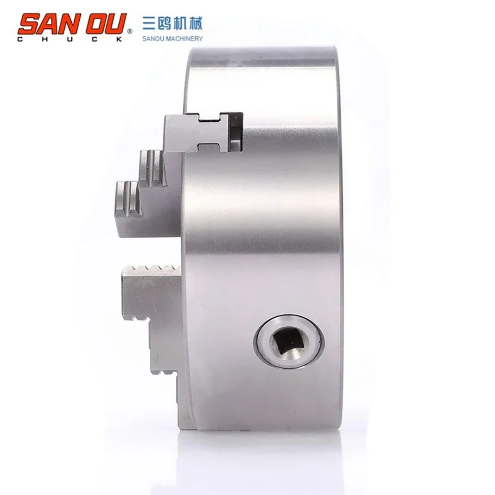 Self Centering Lathe Chuck SANOU K11-80 80mm 3 Inch 3 Jaw Metal Scroll Chucks for Drilling Milling Machine