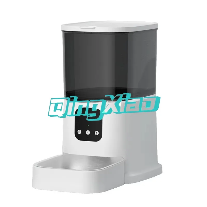 

New Design Wifi App Automatic Feeder Smart Feeder Timed Dosing Remote Feeding 6L Pet Automatic Food Water Feeding Bowls