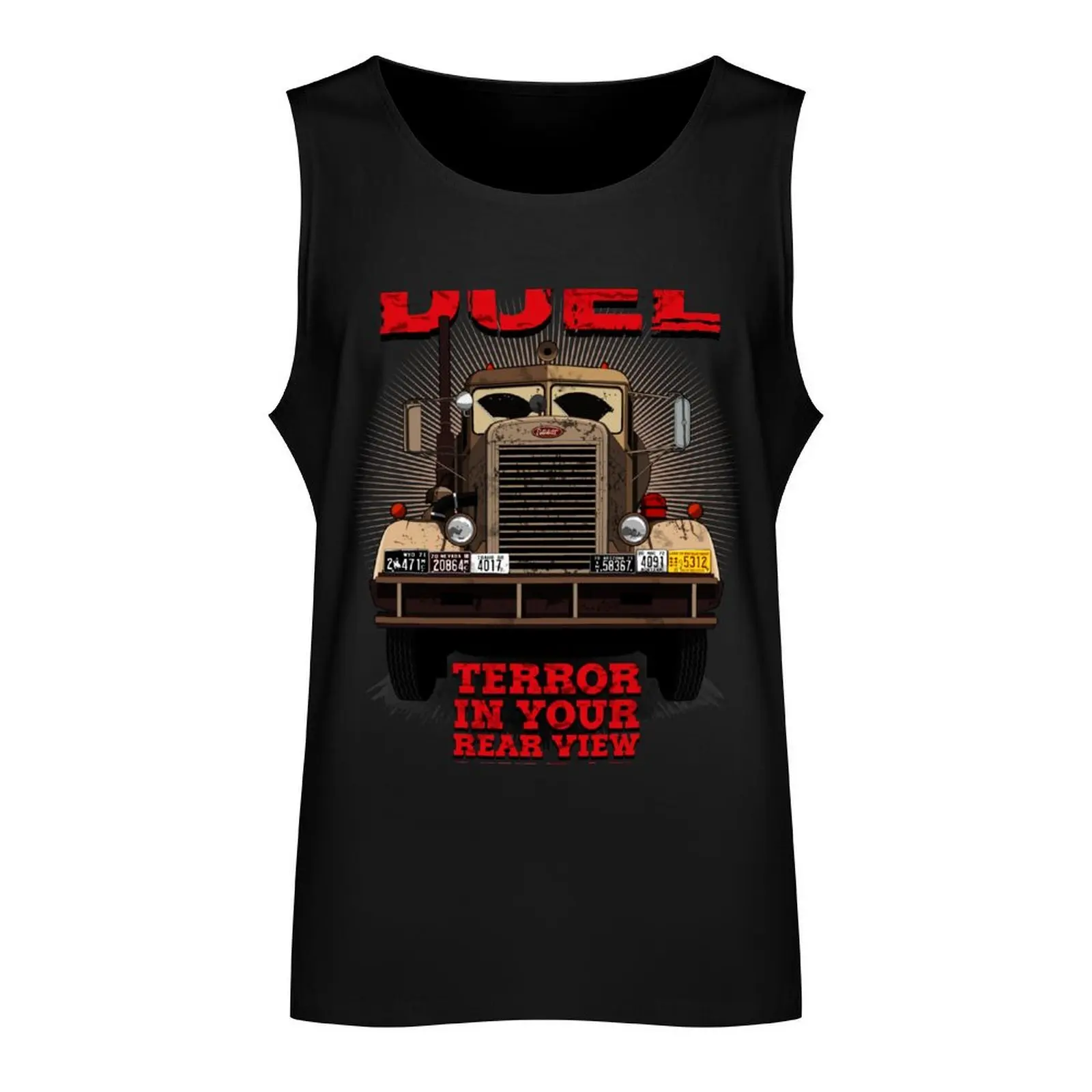 Duel - Peterbilt Tank Top clothes for men mens gym clothes