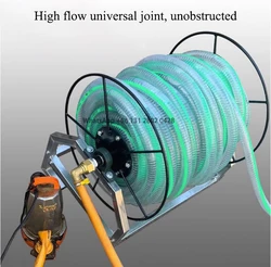 Hand Cranked Hanging Handcart for Agricultural Use Rubber Hose, Oil Pipe, Pipe Reel, Storage, Winding Rack, Coil Wa, 1 
