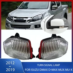 1 Set Rearview Mirror Turn Signal Lamp LED Side Mirror Indicator Light For ISUZU DMAX D-MAX MUX MU-X 2012-2016 2017 2018 2019