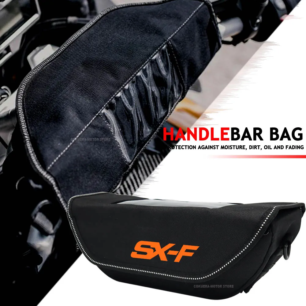 Sac de rangement étanche et anti-poussière pour guidon de moto pour 450 350 250 SX-F 250 150 125 85 65 50 SX