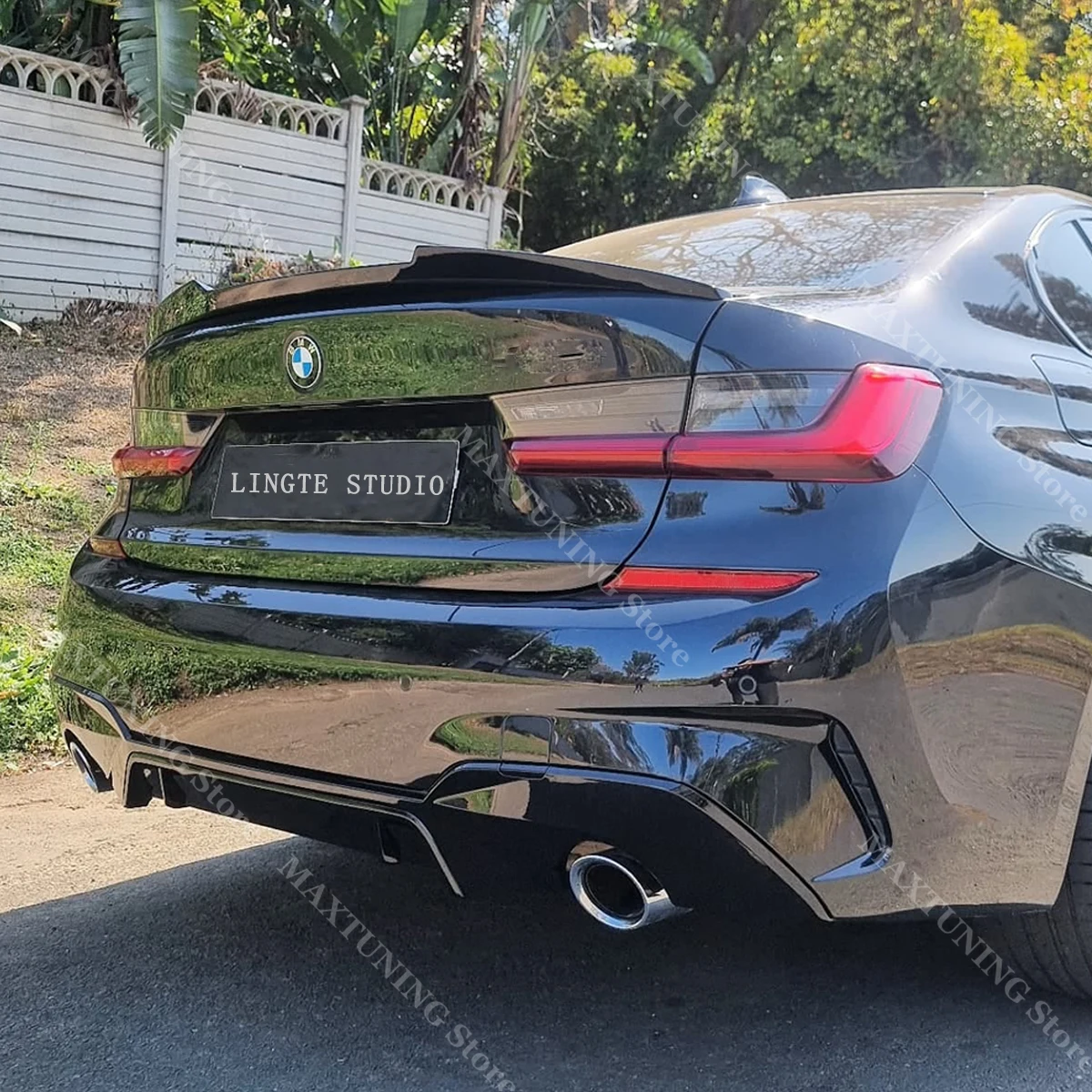 

Задний спойлер багажника в стиле M3 M4, тюнинг крыла для BMW 3 серии G20 320i 325i 330i M340i M340d 2019-2024, комплект кузова автомобиля, аксессуары