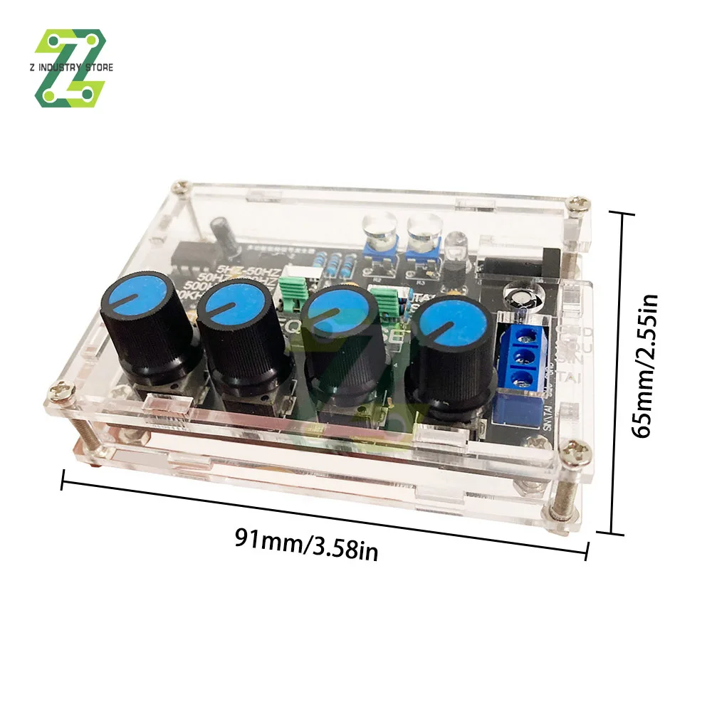 ICL8038 Generatore di Segnale DIY Kit Uscita 5Hz ~ 400kHz Regolabile Ampiezza di Frequenza Sino Quadrato Triangolo a dente di Segatura