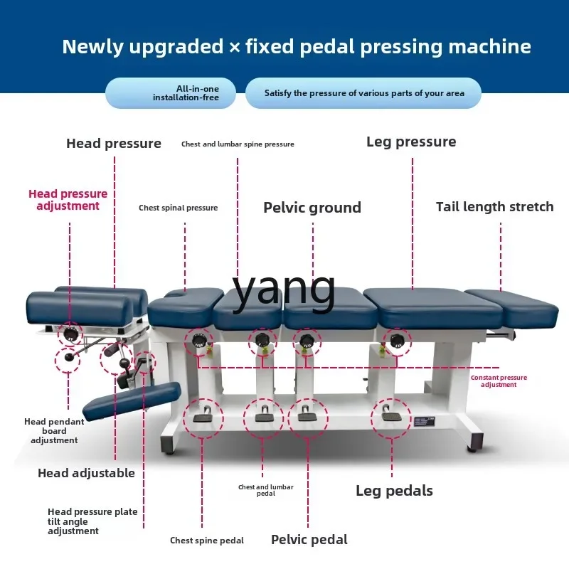 Lmm Foot Stomping Press American Chiropractic Bed Chiropractic Bed Reset Bed