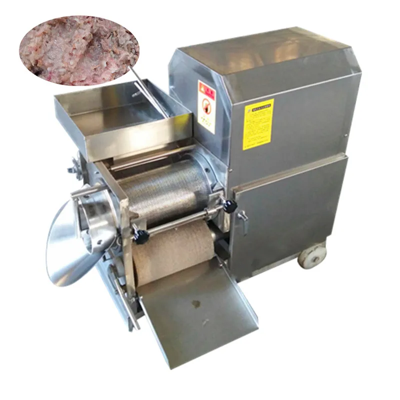 PK-300 500 KG/H wielofunkcyjny ryby morskie do usuwania mięsa rybnego i maszyna do zbierania mięsa rybnego