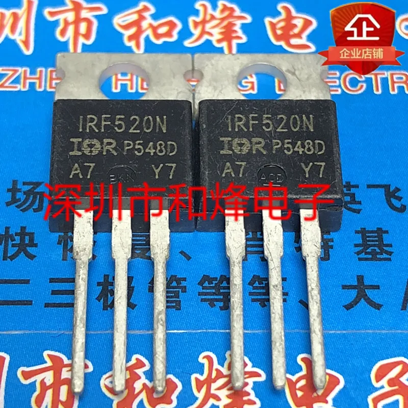 (5 pieces) IRF3315 IRF510 IRF1404 IRF2807 IRF520N IRF5210 IRF1407 IRF9530N IRF3808 PBF TO-220 TO220 Original MOS