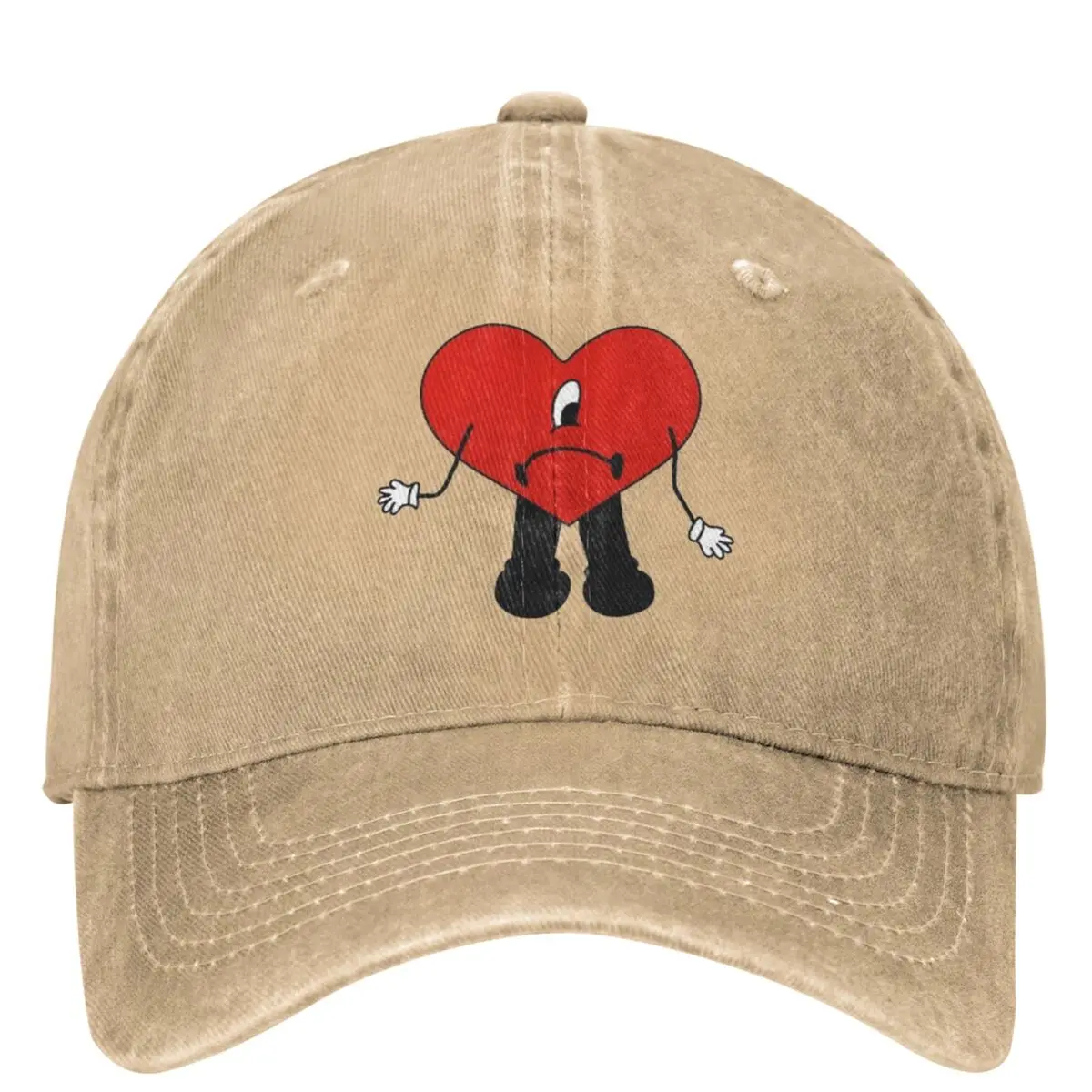 Un Verano Sin Ti Baseball Cap Bad Bunny Heart Casual Women Men Hip Hop Dad Hats Sun Visors Hunting Camping Baseball Caps Gift