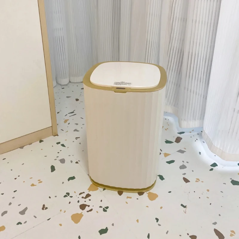 12L/15L Wastebasket Smart Home Automatic Sensor Trash Can Dustbin Waterproof Bin For Bathroom Living Room Kitchen Accessories