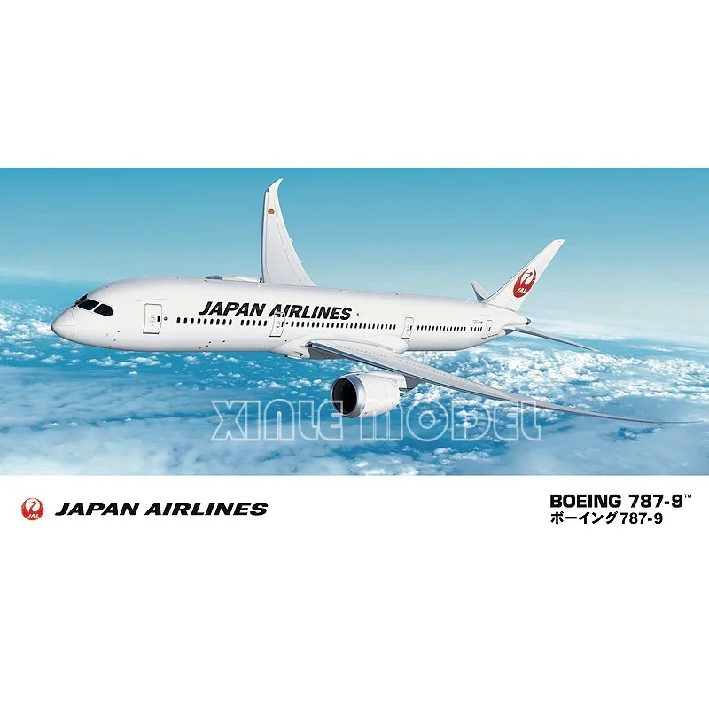 

Пластиковый собранный комплект модели самолета Hasegawa 10722 Boeing 787-9 Japan Airlines 1/200