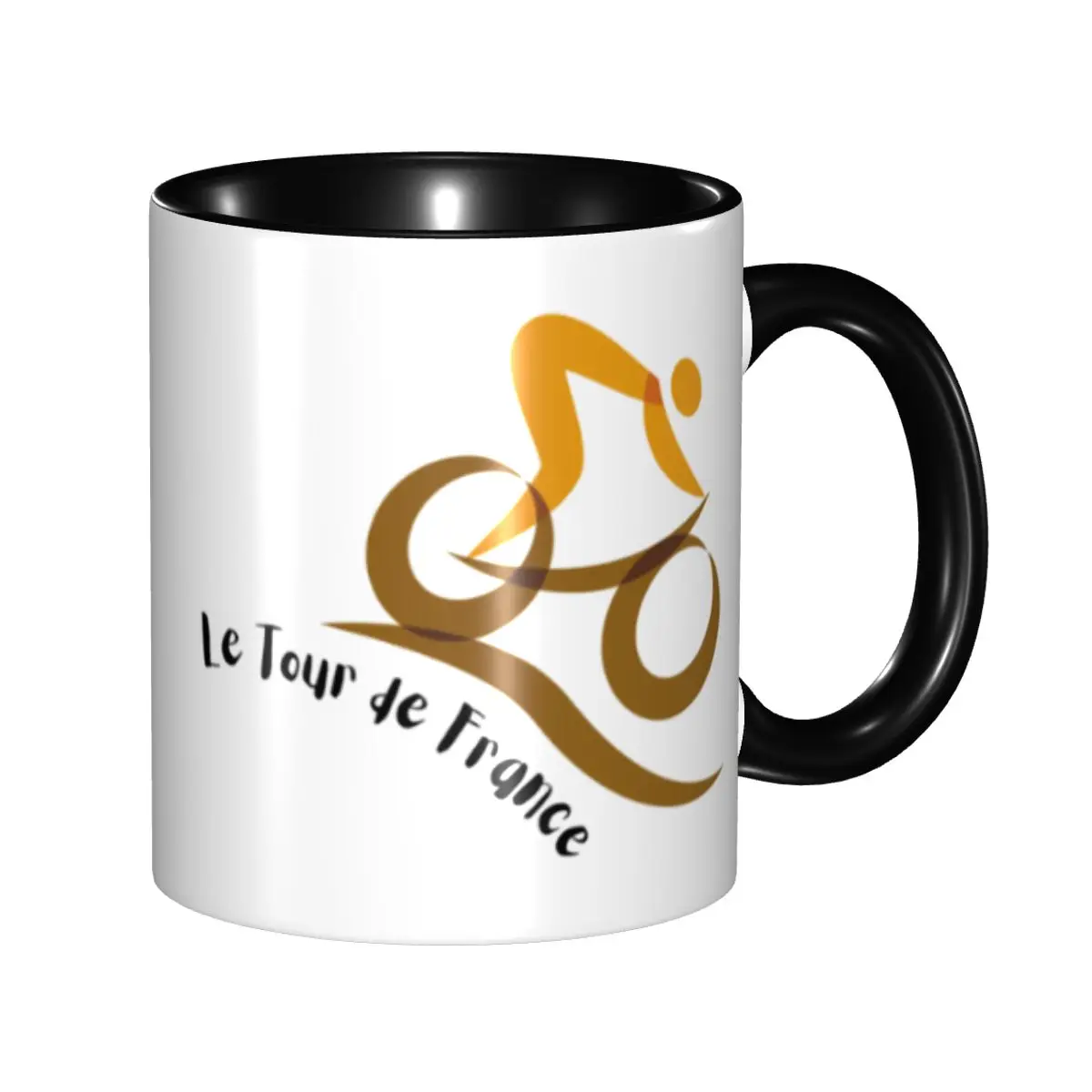 Personalized Tour De France Cycling Race Mug DIY Ceramic Milk Tea Coffee Cups