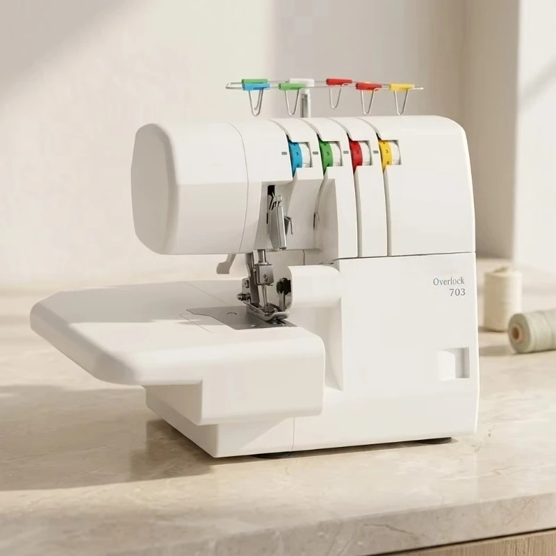 Hot-selling JK703 Home Edging Machine Small Motor Drive Clothing Edging Maquina De Coser