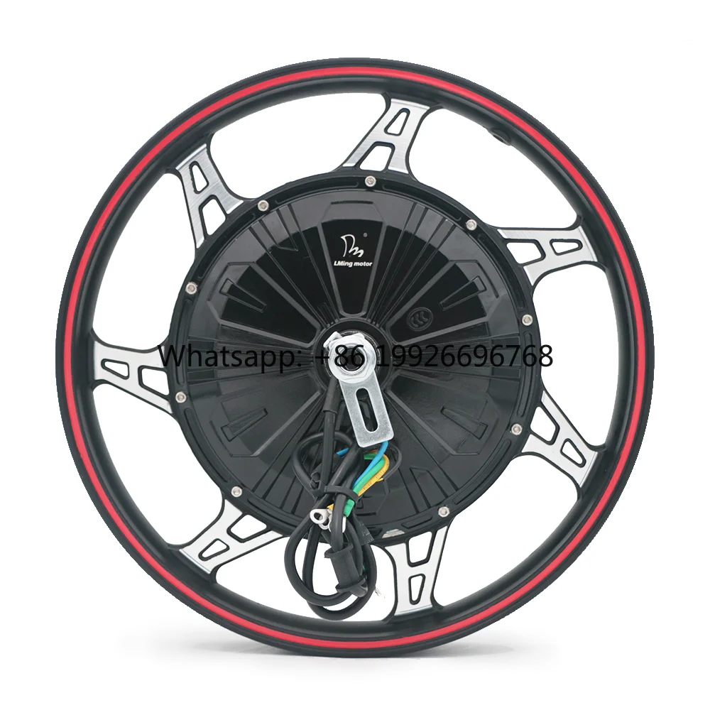 

OEM ODM Rear Wheel for 133M 18inch 48V/60V/72V 400W 40km/h BLDC Hub Motor Drop-out 170mm