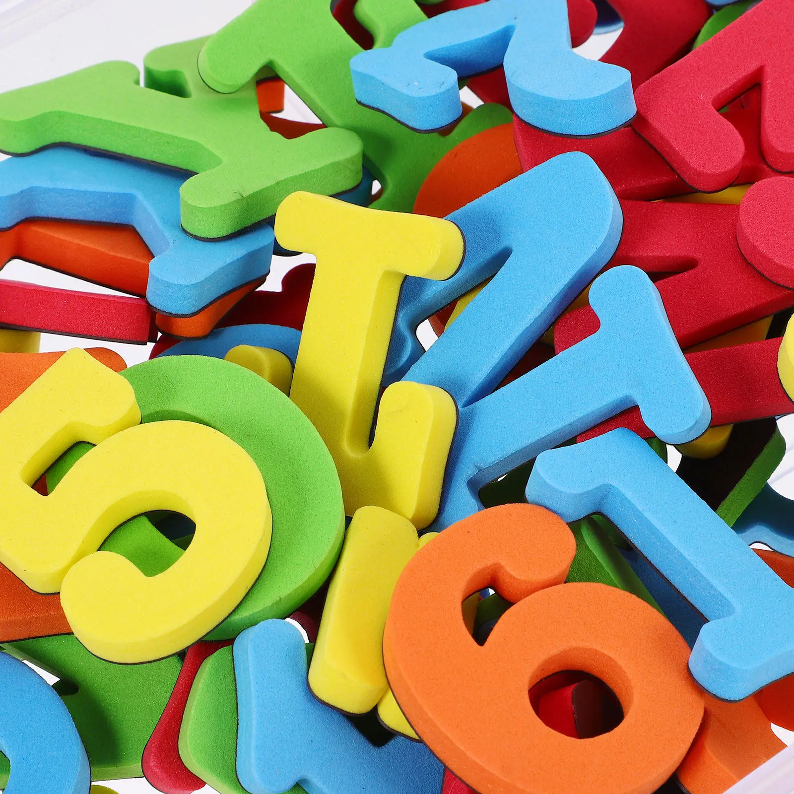 

1Set Colorful Magnetic Letter Number Symbol Refrigerator Magnets Alphabet Fridge Set for Toddlers Kindergarten Educational