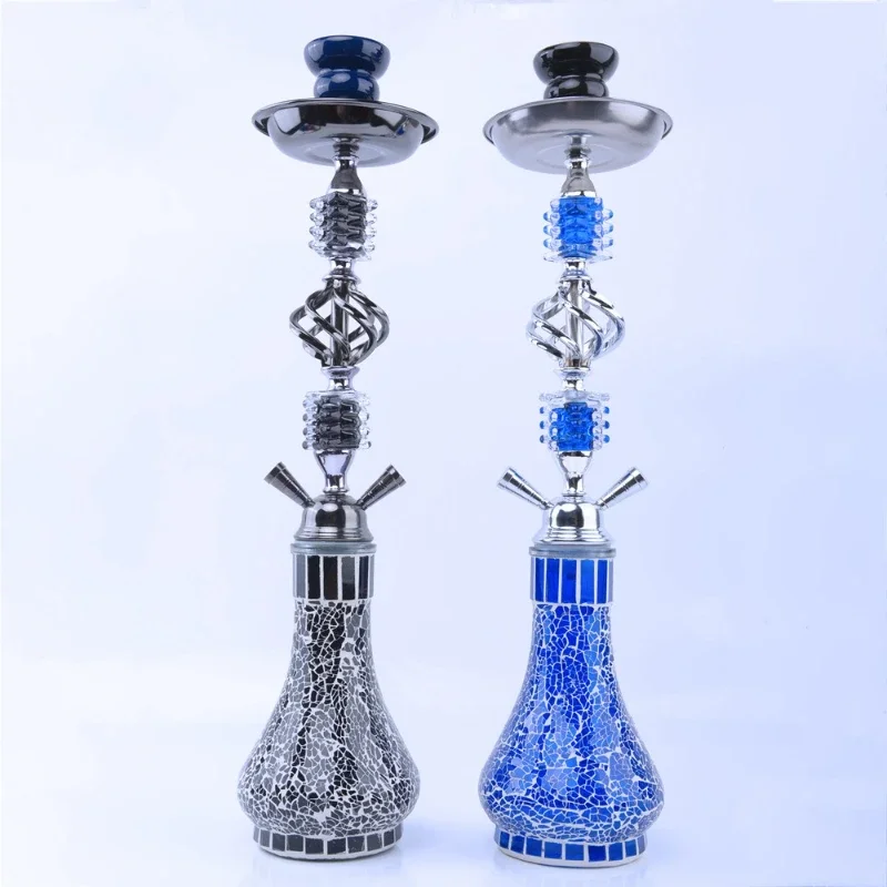 

Arab shisha full set of accessories cross border pipe smoking bong mosaic