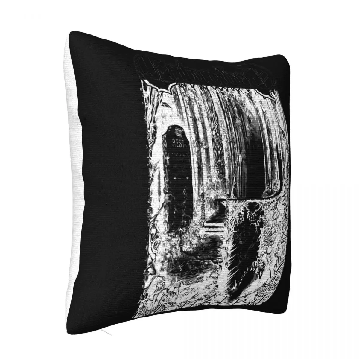 Entombed Left Hand Path White Death Metal Swag Movie Formal Promotion Interested Mens Animal Pillow Case