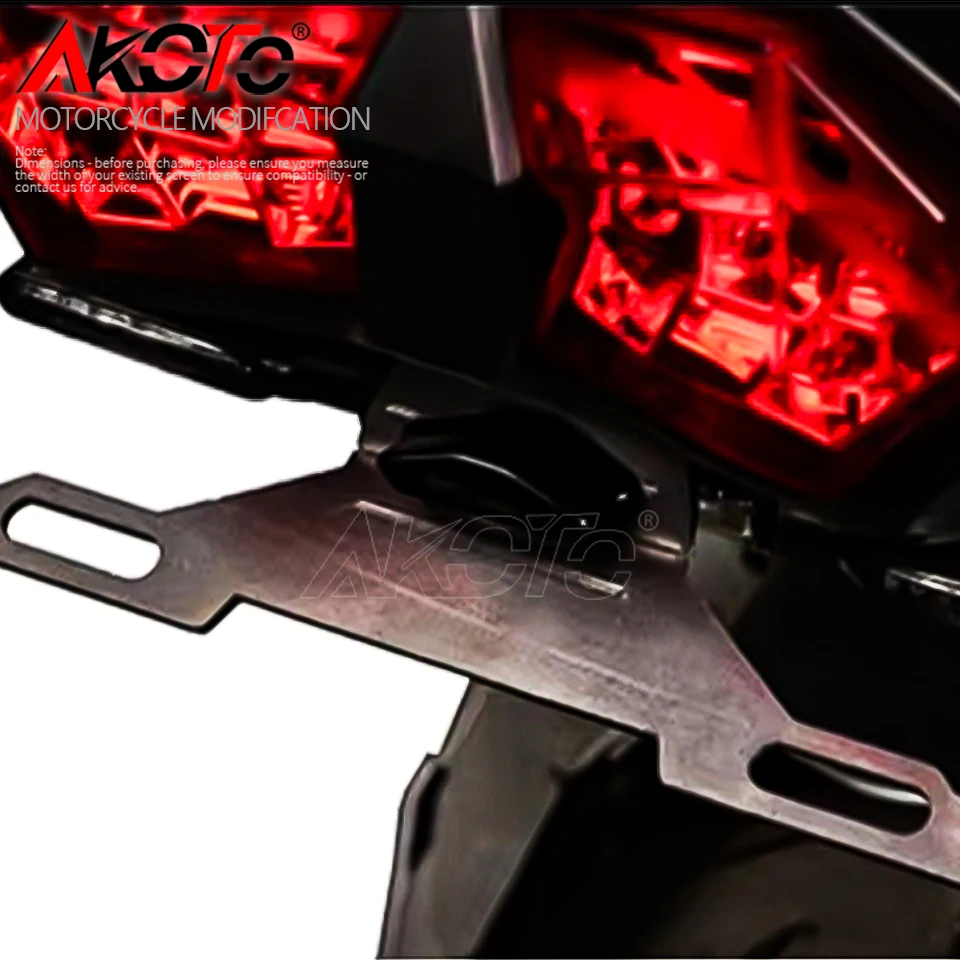 Motorcycles Tail Tidy License Plate Holder Turn Signal Lights For KAWASAKI NINJA H2 SX 2018-2024 2023 2022 Ninja h2 h2sx