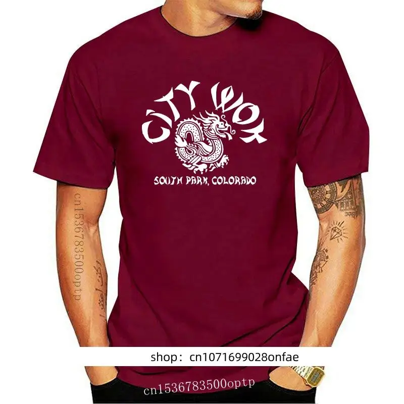 

New City Wok South Colorado Park Tshirts Slim Create Clothing Letters Men's Tshirt Summer Style O - Neck Latest Anlarach Hip