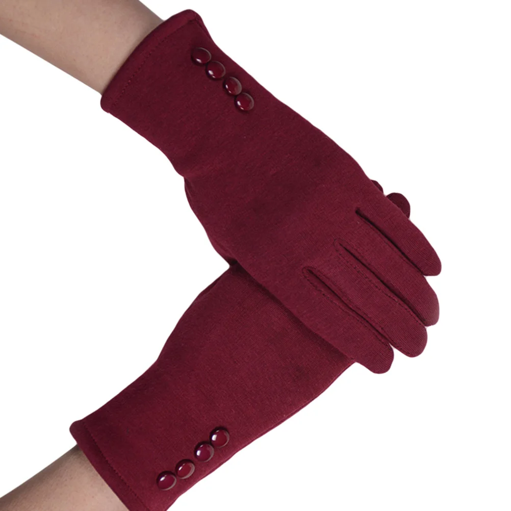 

Abrasion-resistant Gloves Non-slip Touch Screen Free Size Wear-resistant Warm Women