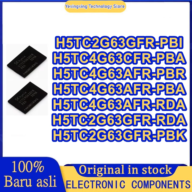 1 قطعة H5TC2G63GFR-PBI BGA96 H5TC2G63GFR-PBK H5TC2G63GFR-RDA H5TC4G63AFR-PBA H5TC4G63AFR-PBR H5TC4G63AFR-RDA H5TC4G63CFR-PBA