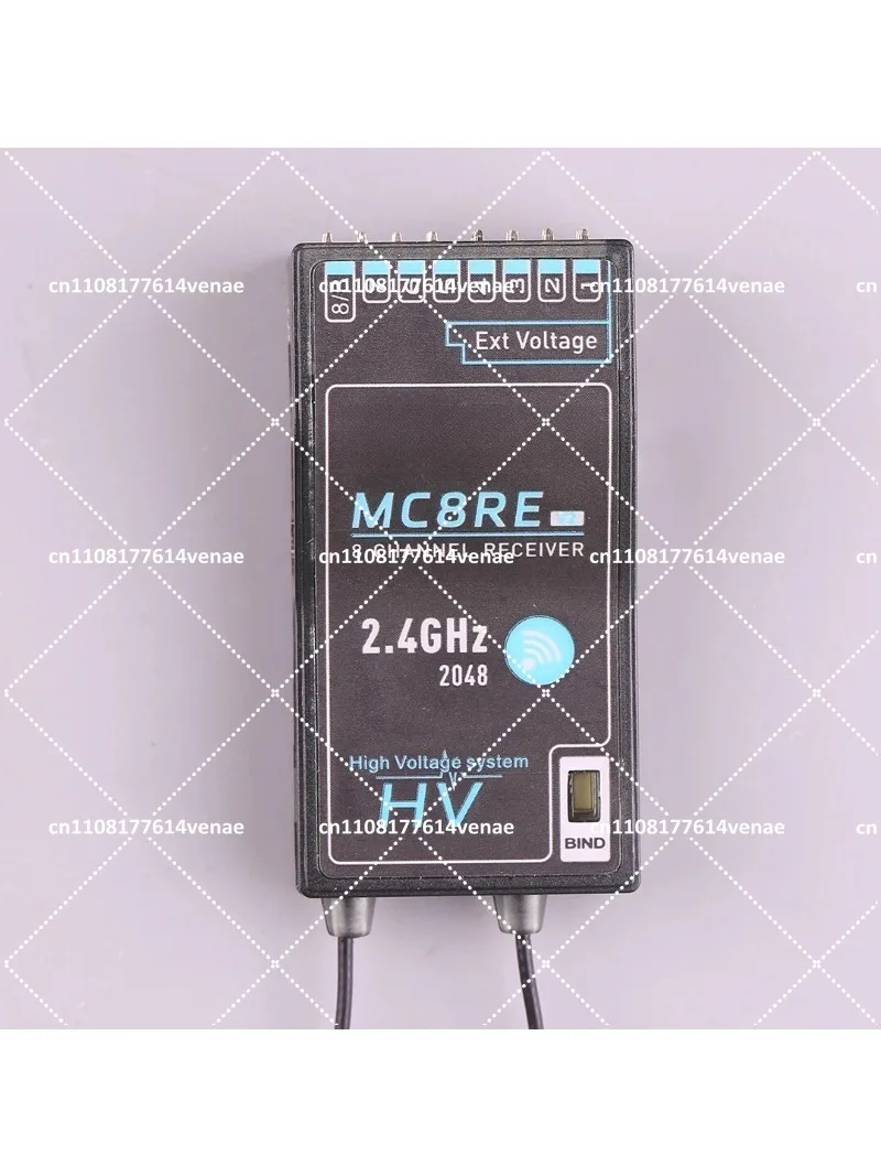 MC8RE V2 Receiver 8-Channel Remote Control for Fixed Wing RC Vehicle Model