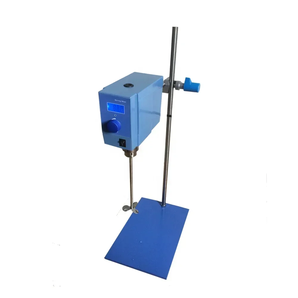 Chemical Agitator Liquid Detergent Mixer 20l Laboratory Overhead Stirrer
