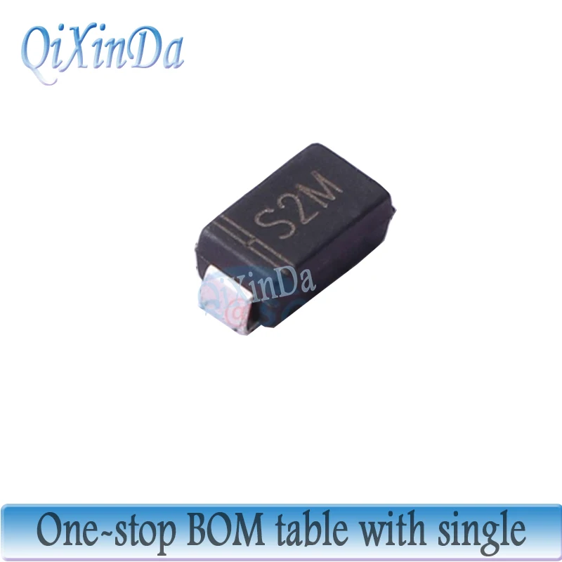 100PCS  SMA SMB SMC S1M S2M S3M S5M S6M S8M S10M S3MB S5MB S3MC S5MC S6MC S8MC S10MC Patch Rectifier Diodes NEW